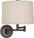 Sofia One Light Wall Swinger in Deep Patina Bronze (165|Z2824)