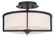 Wesley Two Light Ceiling Mount in Bronze (107|51073-07)