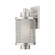 Nottingham One Light Outdoor Wall Lantern in Brushed Nickel (107|20682-91)