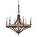 Coronado Six Light Chandelier in Florence Gold (33|7046FG)