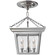 Semi Flush Cornice Three Light Semi-Flush Mount in Polished Nickel (268|SL 5870PN)