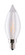 Light Bulb in Satin Spun (230|S11304)