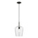 Avery One Light Pendant in Black w/Brushed Nickel (107|41237-04)