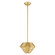 Amsterdam One Light Mini Pendant in Satin Brass (107|40401-12)