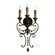 Meriel Three Light Wall Bracket in Antiqued Sienna (208|03009)