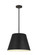 Maddox One Light Chandelier in Matte Black (224|6013-18MB)