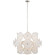 Leighton LED Chandelier in Polished Nickel (268|KS 5067PN-CRE)