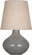 June One Light Table Lamp in Smoky Taupe Glazed Ceramic (165|ST991)