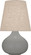 June One Light Accent Lamp in Matte Smoky Taupe Glazed Ceramic (165|MST91)