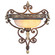 Seville One Light Wall Sconce in Palacial Bronze w/ Gildeds (107|8531-64)