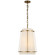 Callaway LED Pendant in Hand-Rubbed Antique Brass (268|S 5686HAB-L/FA)