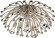 Anemone Five Light Flushmount in Polished Nickel (165|S1306)