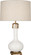 Athena One Light Table Lamp in Lily Glazed Ceramic w/Aged Brass (165|LY992)