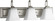 5104 Vanities Three Light Vanity in Satin Nickel (19|5104-3-65)