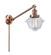 Franklin Restoration LED Swing Arm Lamp in Antique Copper (405|237-AC-G532-LED)