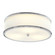 Prism Three Light Flush Mount in Polish Nickel (185|5665-PN-WG)