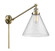 Franklin Restoration LED Swing Arm in Antique Brass (405|237-AB-G44-L-LED)