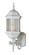 Josephine One Light Wall Lantern in White (110|4351 WH)