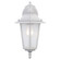 Alexander One Light Wall Lantern in White (110|4056 WH)
