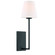 Lena One Light Wall Sconce in Black Forged (60|LEN-250-OP-BF)