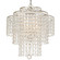 Arielle Four Light Chandelier in Antique Silver (60|ARI-304-SA-CL-MWP)