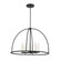 Abbott Eight Light Chandelier in Black (60|ABB-3008-BK)