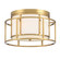 Hulton Two Light Flush Mount in Luxe Gold (60|9590-LG)