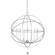 Solaris Nine Light Chandelier in Olde Silver (60|9229-OS)