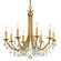 Bridgehampton Eight Light Chandelier in Antique Gold (60|8828-GA-CL-SAQ)