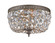 Ceiling Mount Two Light Flush Mount in English Bronze (60|710-EB-CL-S)