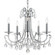Othello Five Light Chandelier in Polished Chrome (60|6825-CH-CL-MWP)