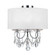 Othello Three Light Semi Flush Mount in Polished Chrome (60|6623-CH-CL-MWP_CEILING)