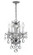 Traditional Crystal Four Light Mini Chandelier in Polished Chrome (60|5534-CH-CL-I)