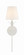 Broche One Light Wall Sconce in Matte White (60|531-MT)