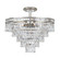 Mercer Seven Light Semi Flush Mount in Olde Silver (60|5264-OS-CL-MWP_CEILING)