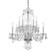 Traditional Crystal Ten Light Chandelier in Polished Chrome (60|5080-CH-CL-SAQ)