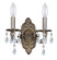 Paris Market Two Light Wall Sconce in Venetian Bronze (60|5022-VB-CL-SAQ)