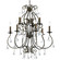 Ashton Nine Light Chandelier in English Bronze (60|5019-EB-CL-S)