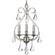 Ashton Three Light Mini Chandelier in Olde Silver (60|5013-OS-CL-MWP)