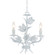 Southport Three Light Mini Chandelier in Wet White (60|4813-WW)