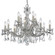 Maria Theresa 12 Light Chandelier in Polished Chrome (60|4379-CH-CL-I)