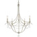 Metro Five Light Chandelier in Antique Silver (60|425-SA)