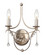 Metro Two Light Wall Sconce in Antique Silver (60|422-SA)