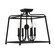 Sylvan Four Light Semi Flush Mount in Black Forged (60|2243-BF_NOSHADE)