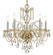 Traditional Crystal Five Light Chandelier in Polished Brass (60|1005-PB-CL-MWP)