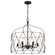 Zucca Six Light Chandelier in English Bronze / Antique Gold (60|ZUC-A9035-EB-GA)