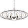 Zucca Six Light Chandelier in English Bronze + Antique Gold (60|ZUC-A9036-EB-GA)