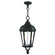 Morgan Two Light Outdoor Pendant in Textured Black w/ Antique Silver Cluster (107|76189-14)