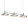 Systema Staccato LED Linear Pendant in Bright Satin Aluminum (69|1783.16-PAN)