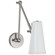 Antonio One Light Wall Sconce in Polished Nickel (268|TOB 2066PN-AW)